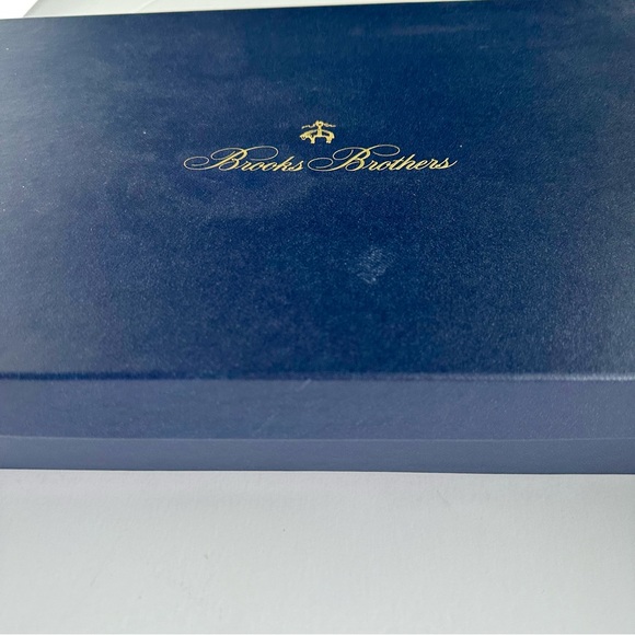 Empty—Brooks Brothers Golden Fleece Navy Gift Box 15.75” x 2.75” - Picture 4 of 4